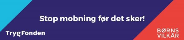 Banner for stopning af mobning