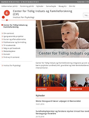 Udklip fra CIFs hjemmeside