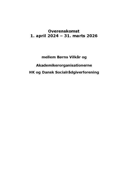 Overenskomst
