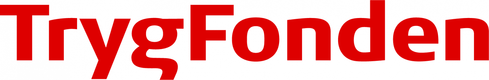 Logo for TrygFonden.