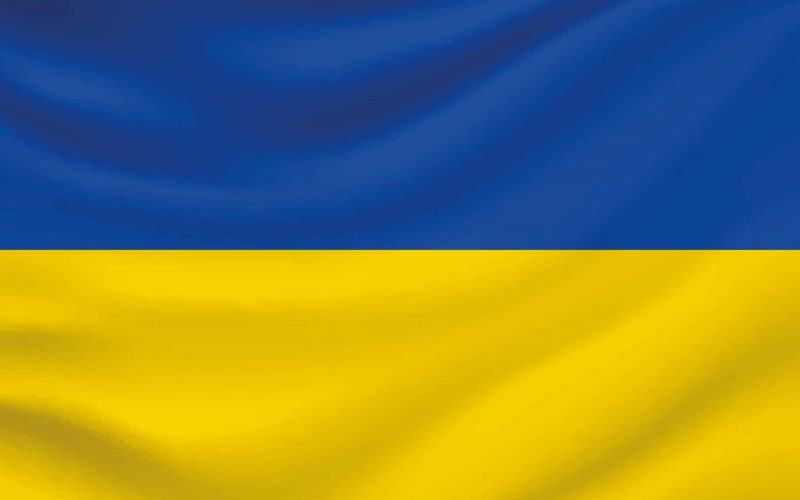 Billede af det Ukrainske flag