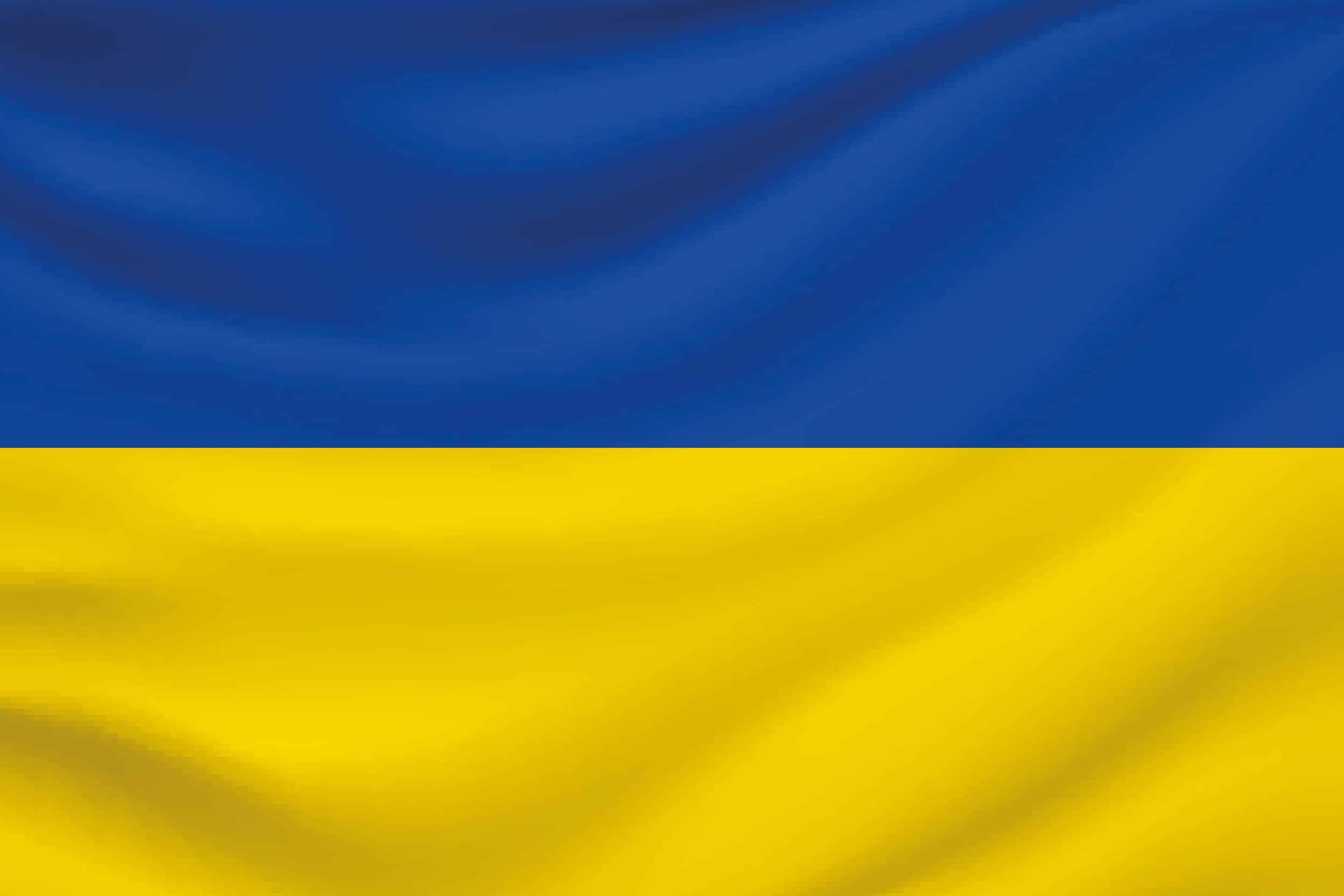 Billede af det Ukrainske flag