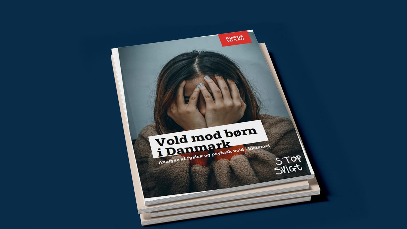 Forside fra rapport om vold
