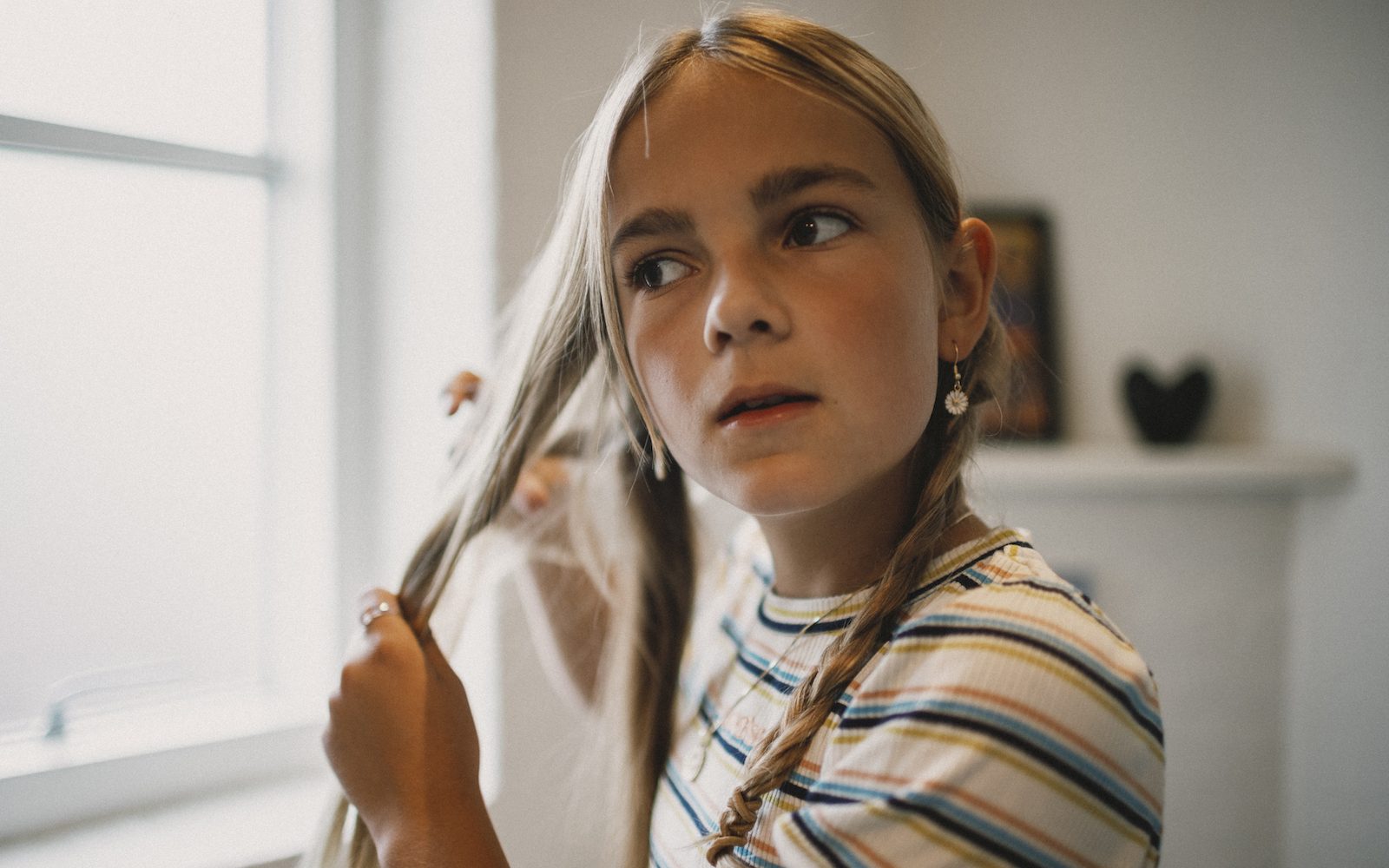 Tilde gør sig klar til skole