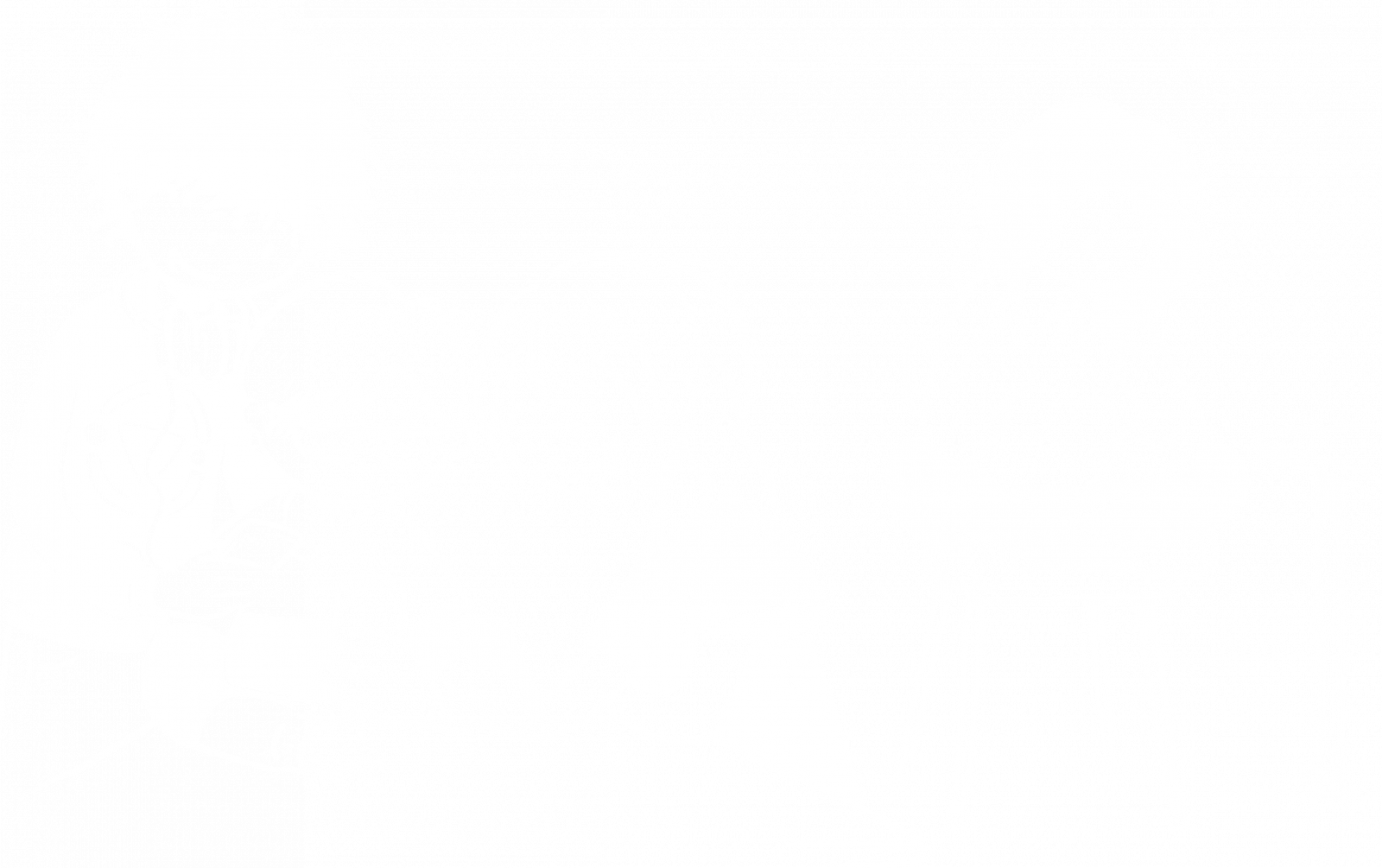 Tegning af fire børn der kigger på deres telefoner, hvor den ene bliver holdt udenfor