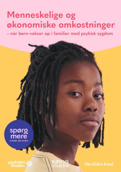 Forside fra en rapport om menneskelige og økonomiske omkostninger fra Børns Vilkår 