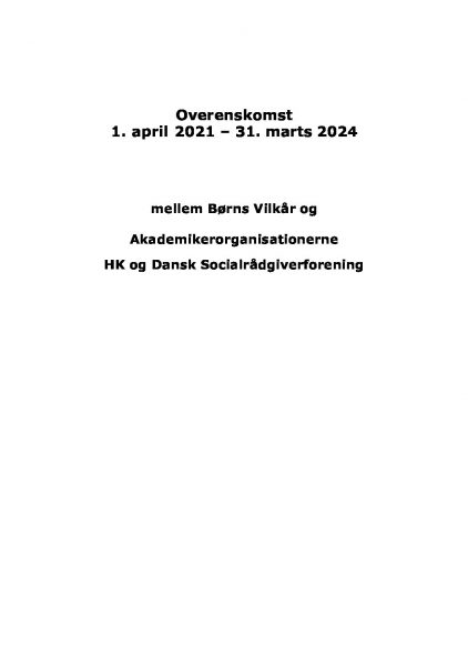 Overenskomst