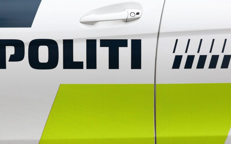 Siden på en politibil