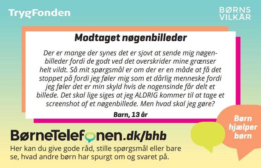 Dilemmakort fra BørneTelefonenv