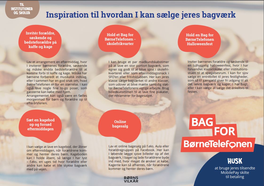 Tips til bagesalg for institutioner