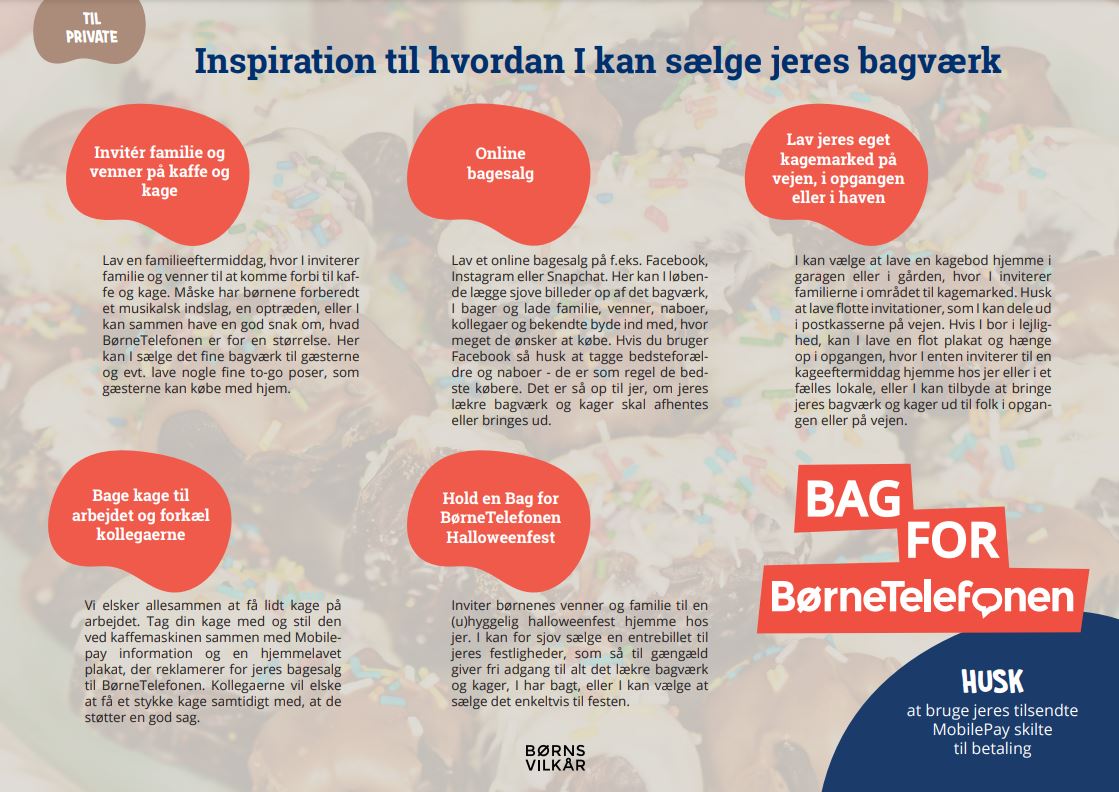 Tips til bagesalg for private
