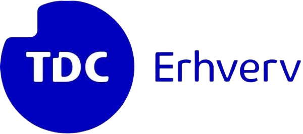 Logo for TDC Erhverv
