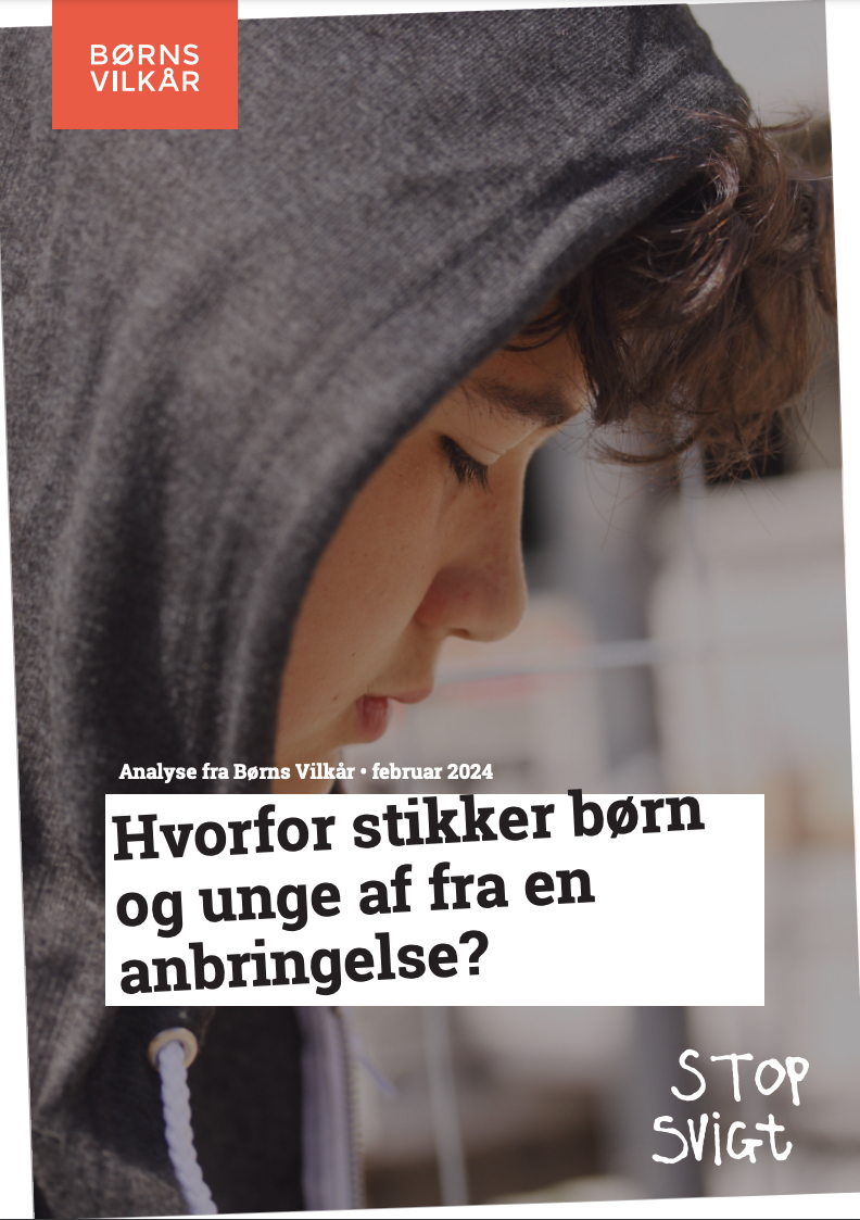 Forside for rapport om anbragte børn