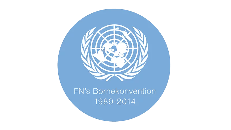 Logo for FN's Børnekonvention