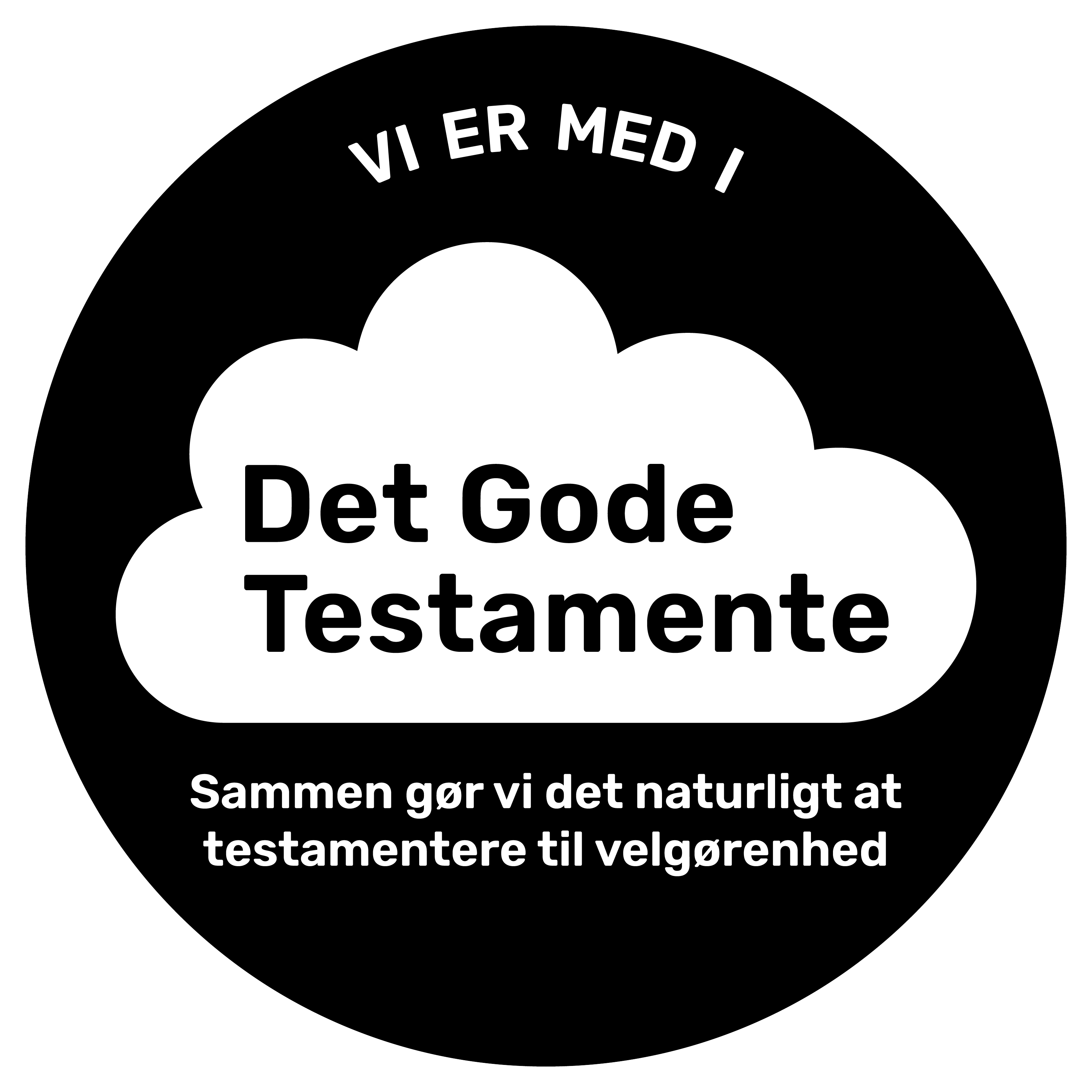 Logo for det gode testamente