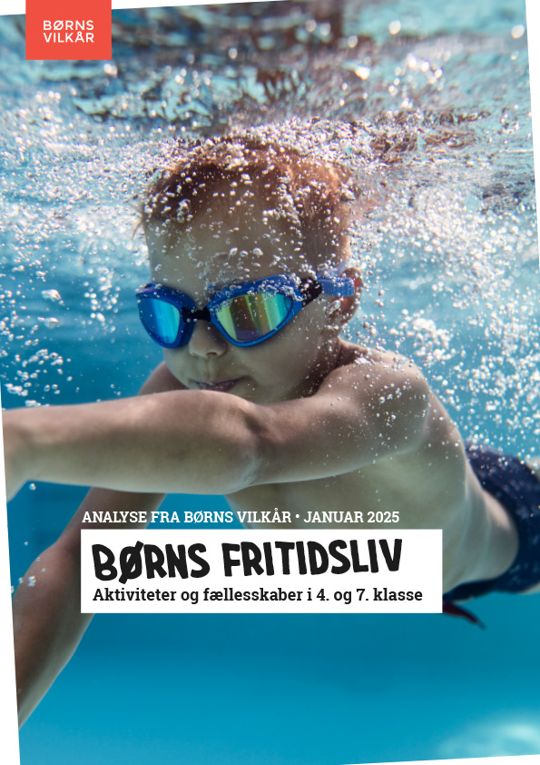 Forside for rapport om børns fritidsliv