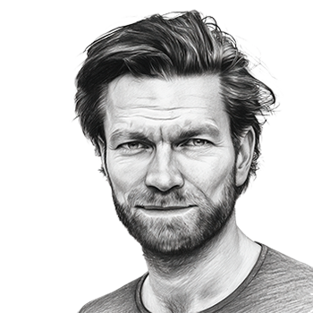 Portræt af Thomas Skov