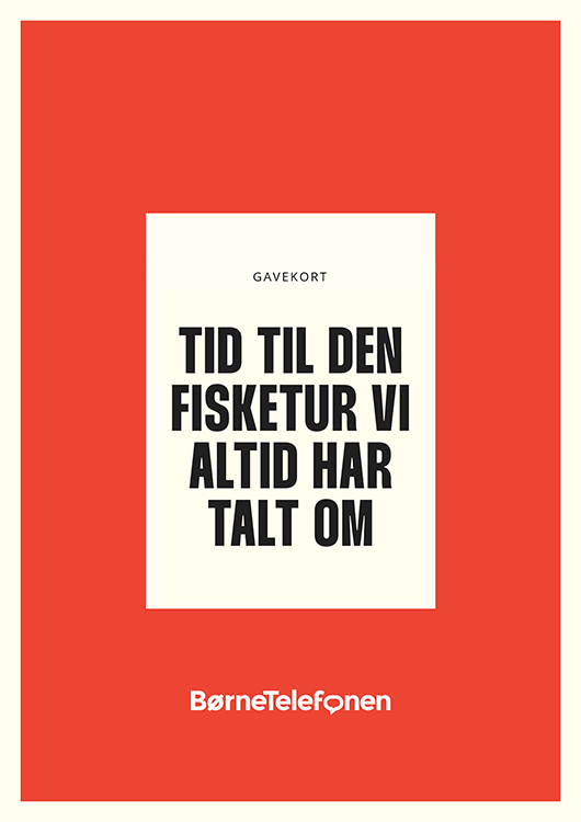 Udklip af gavekort