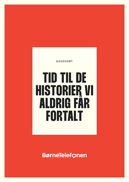 Udklip af gavekort
