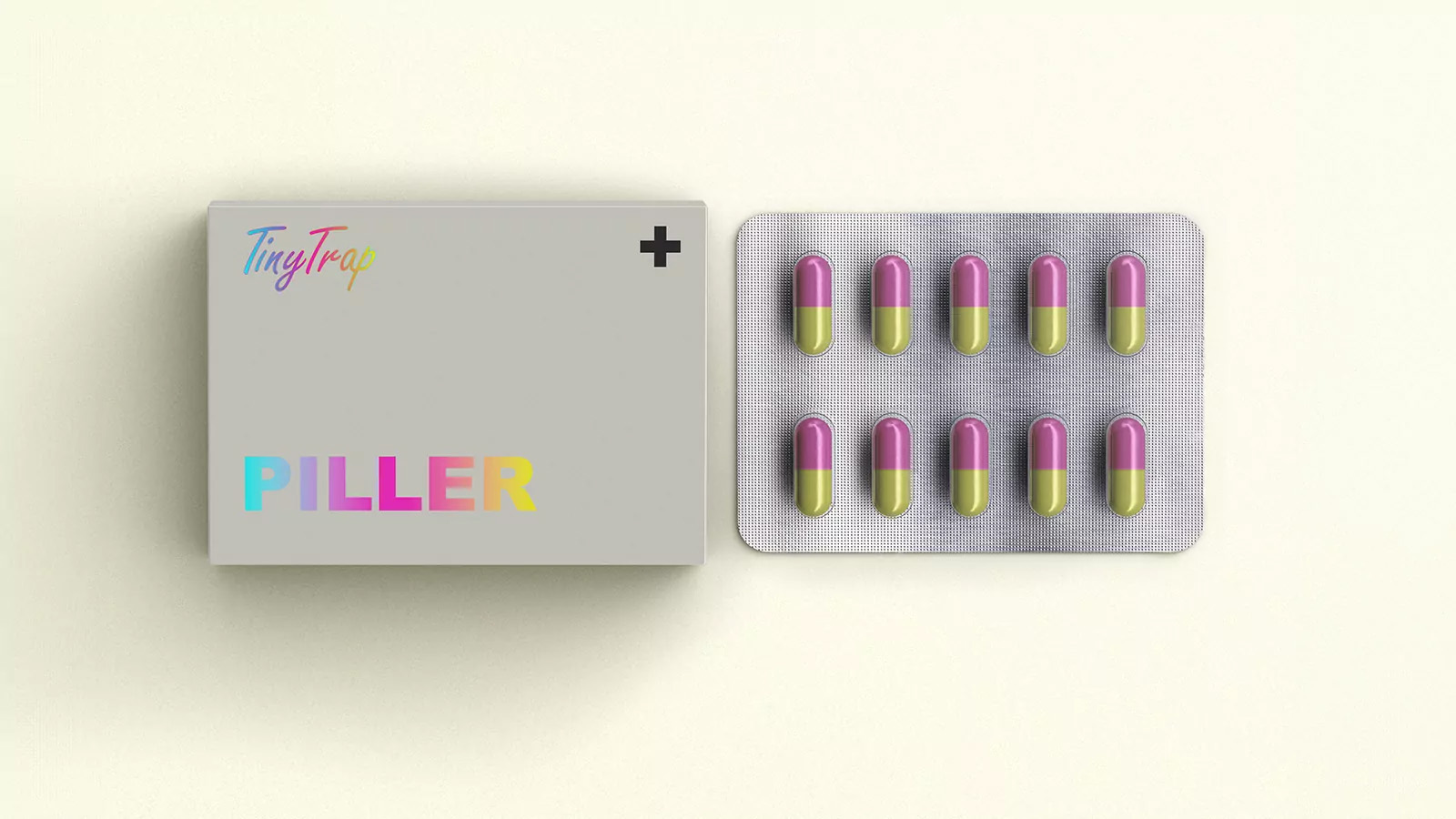 TinyTrap blisterpak