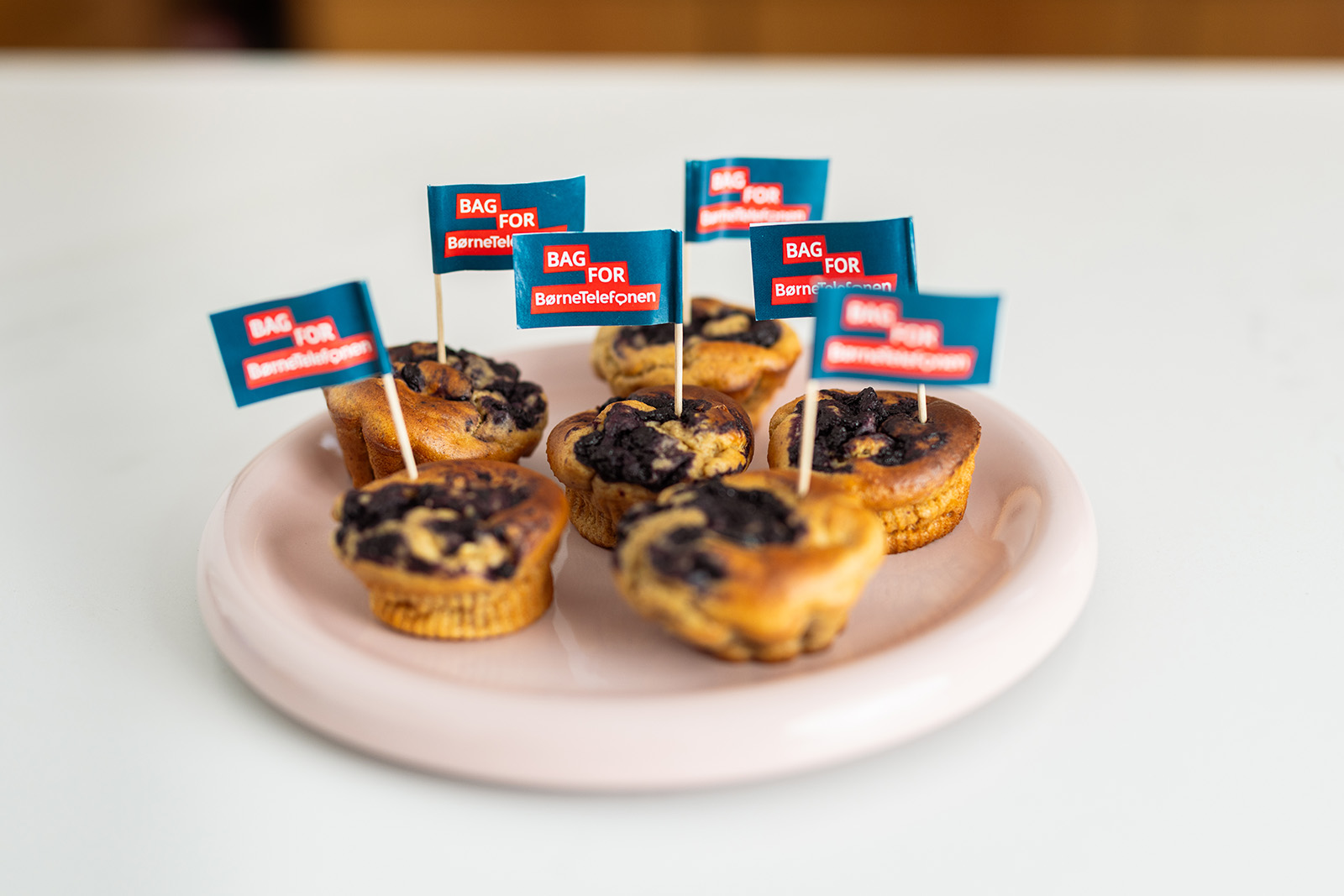Sukkerfri blåbærmuffins