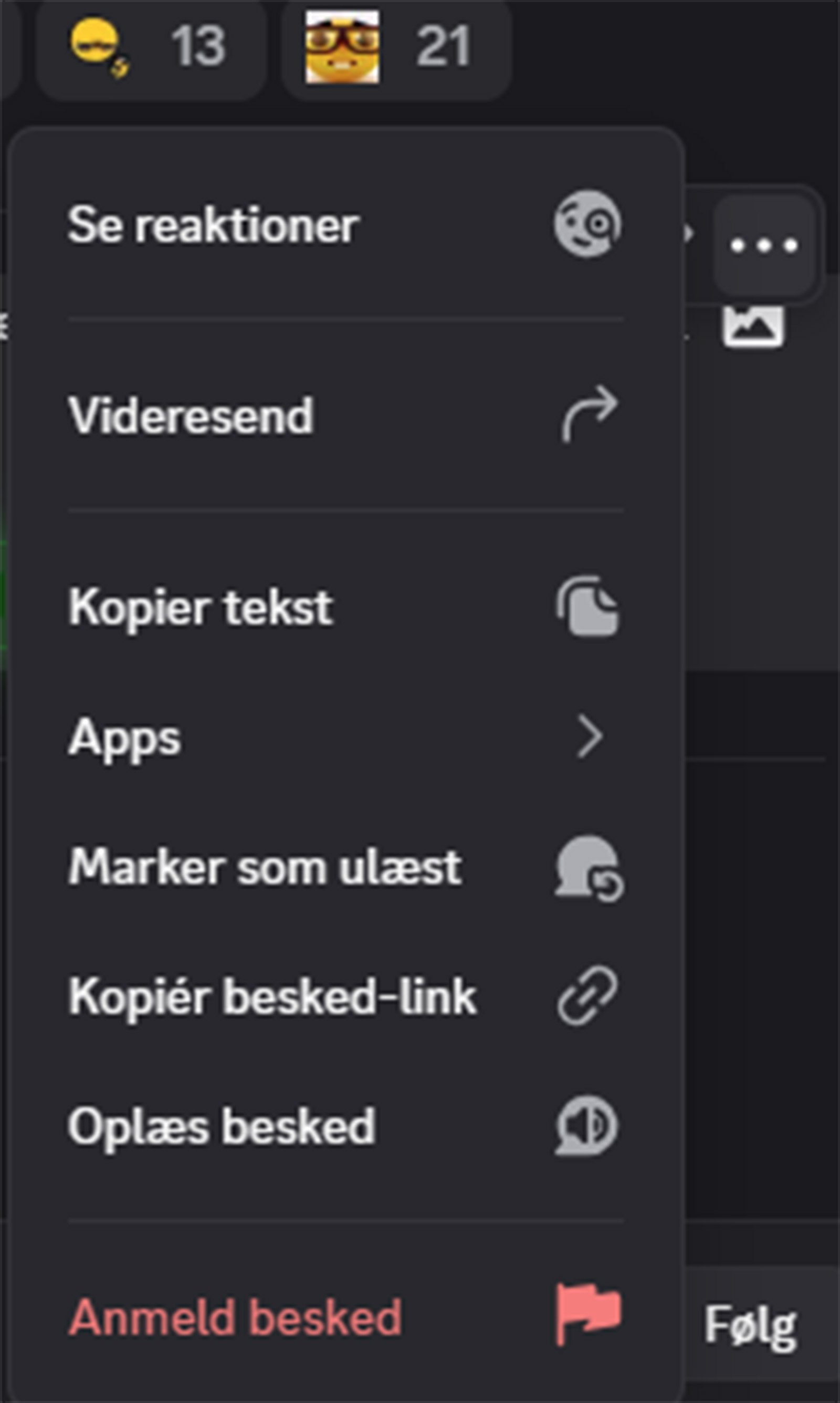 Anmeldesesfunktionen